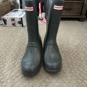 Hunter Charcoal Waterproof Boots